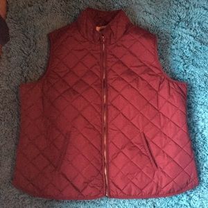 Old Navy red vest